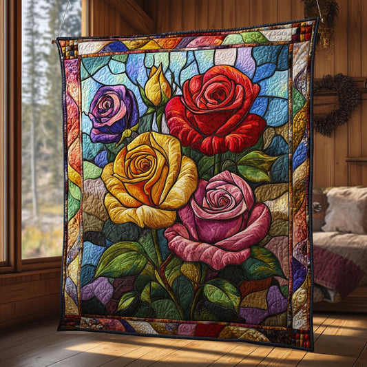 Beautiful Roses CW1306007CL Quilt