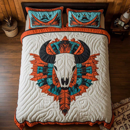 Native American Cow Skull WP3112014CL Duvet Cover Set