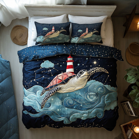 Turtle Lighthouse Dream DH1310006CL Duvet Cover Set