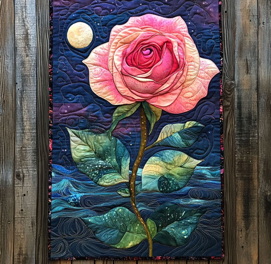 Rose Whisper WP0705057CL Quilted Table Runner