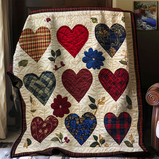 Vintage Heart WJ0104014CL Quilt