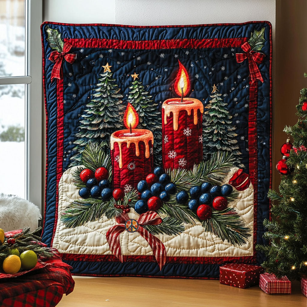 Christmas Candle WJ1911011CL Quilt