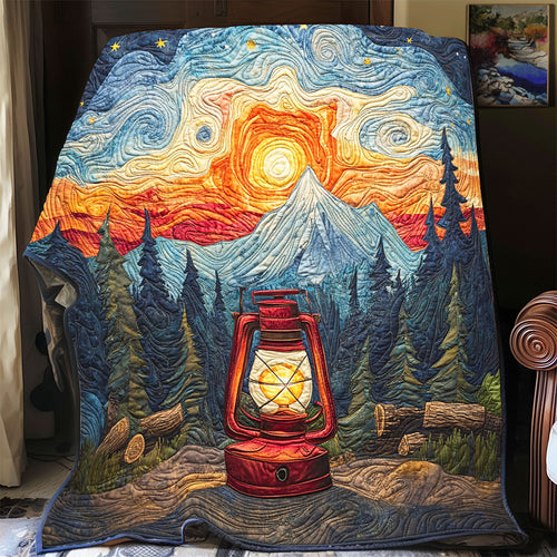 Mountain Lantern Tapestry WP2003037CL Quilt