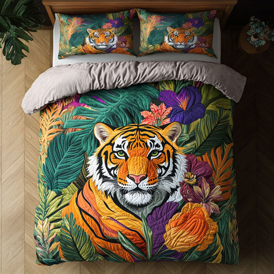 Among Jungle Leaf CP2305018CL Duvet Cover Set