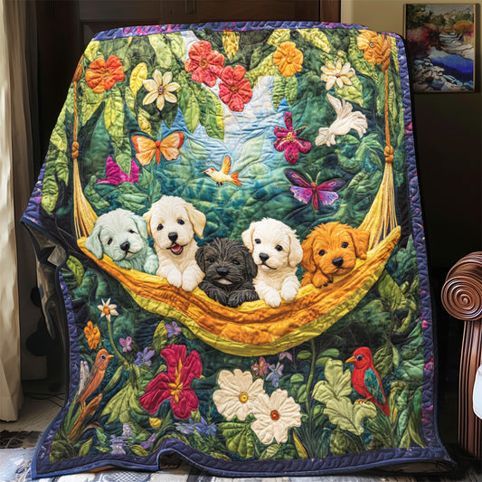 Garden of Paws YR0801043CL Quilt