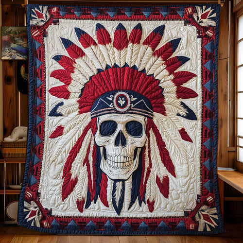 Native Bone Warrior WX0307056CL Quilt