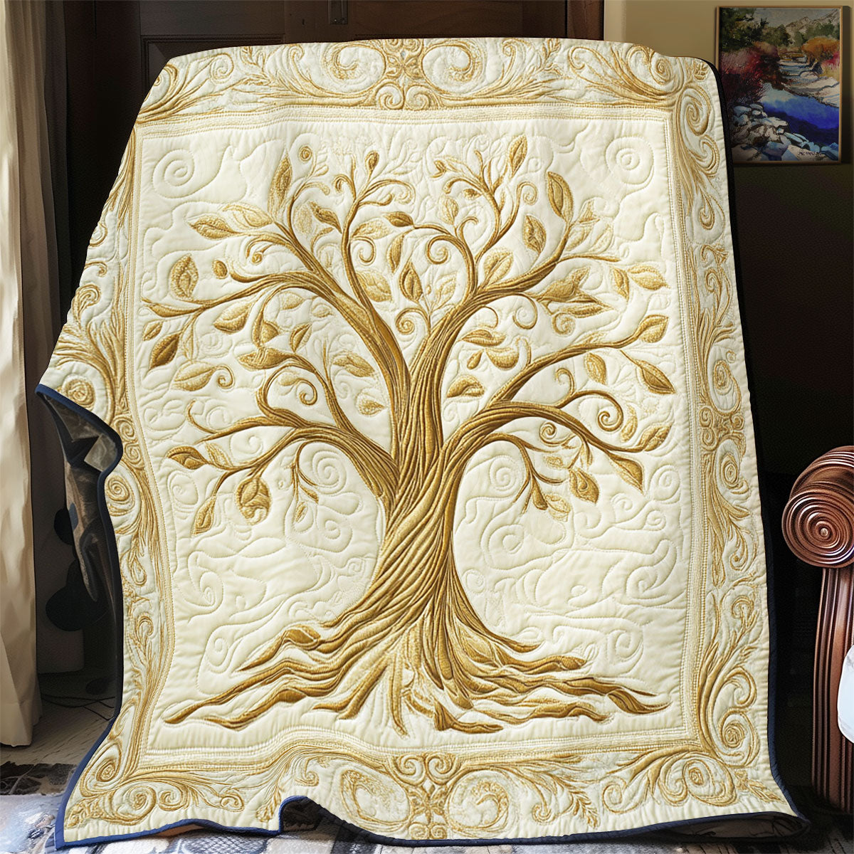 Royal Tree Of Life WY2102053CL Quilt