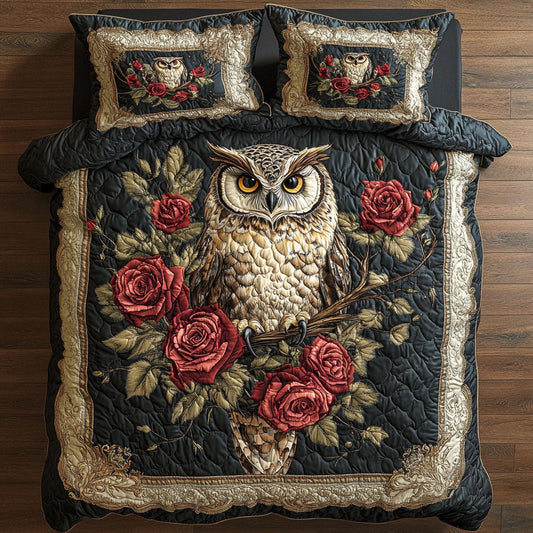 Owl And Flower CQ0506012CL Duvet Cover Set