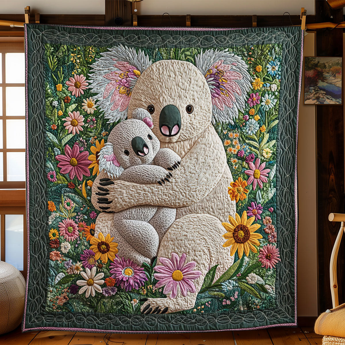 Baby and Mother CP1504071CL Quilt