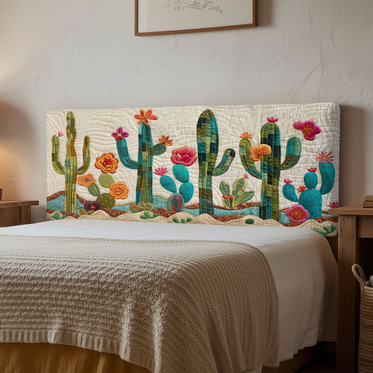 Cactus Bloom CP0501046CL Quilted Headboard Slipcover