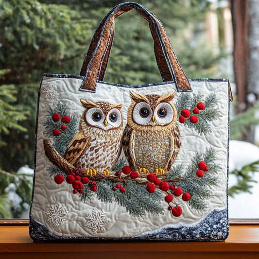 Eternal Winter XR0710022CL Quilted Tote Bag