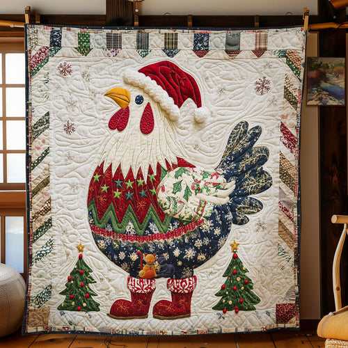 Holiday Chicken WN2011005CL Quilt