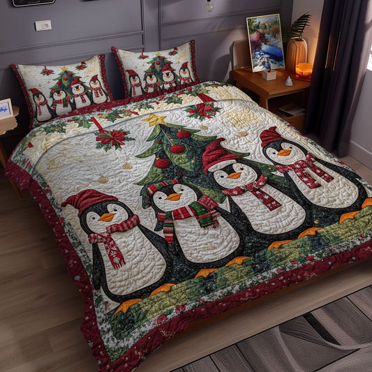 Penguins Noel WX2211082CL Duvet Cover Set