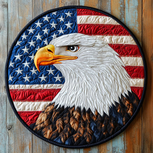 American Eagle CW3004049CL Quilted Round Mat