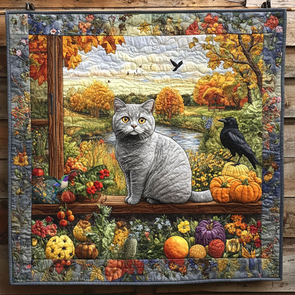 British Shorthair Autumn WT1610006CL Quilt