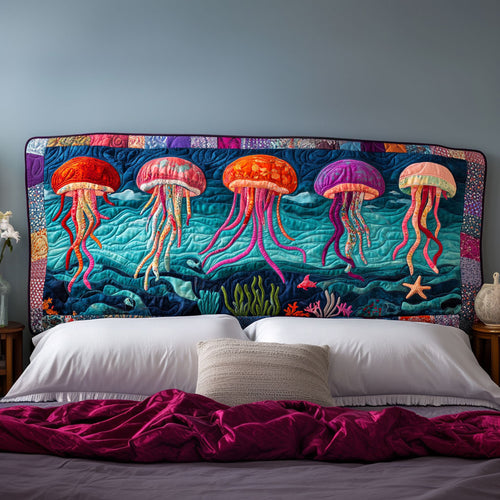 Jellyfish Lantern KL3112038CL Quilted Headboard Slipcover