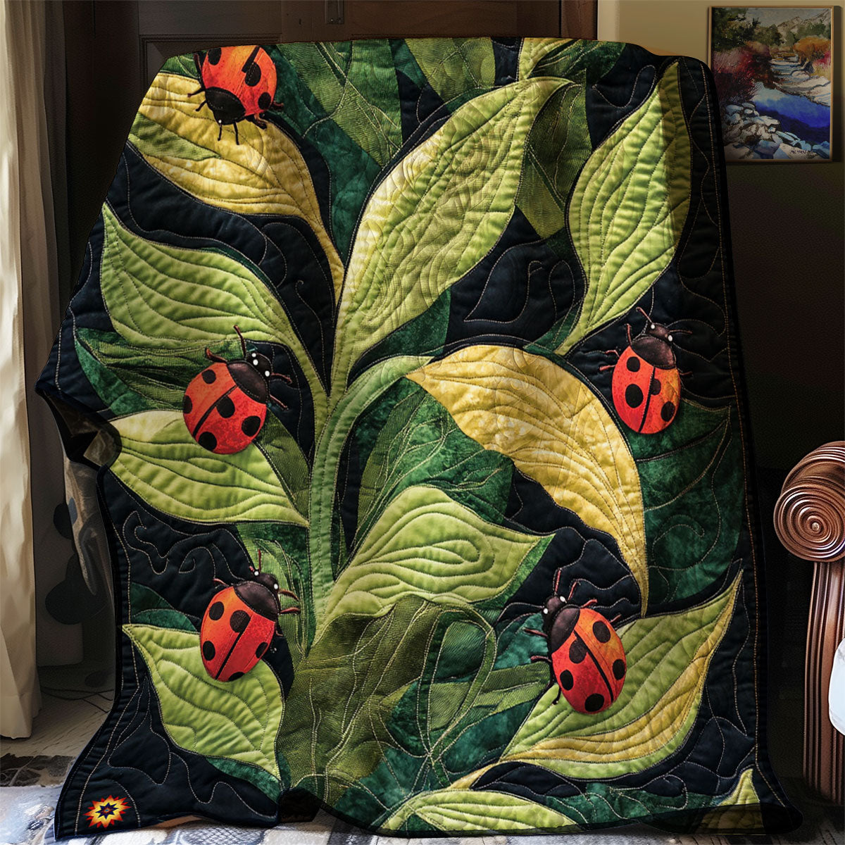 Ladybug Garden WJ2112016CL Quilt