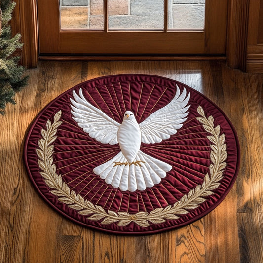Herald Of Peace CP2807057CL Quilted Round Mat