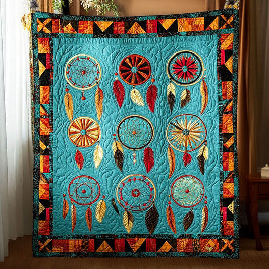Native Dreamcatchers WY1908028CL Quilt