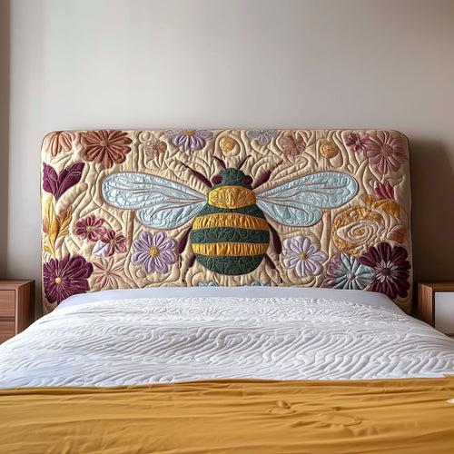 Blooming Bee QA2412010CL Quilted Headboard Slipcover
