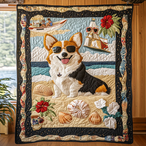 Beach Time CP1208068CL Quilt