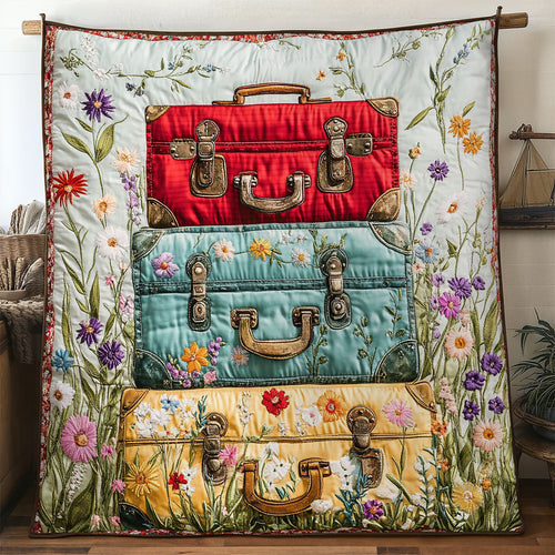 Blooming Suitcase WN0408003CL Quilt