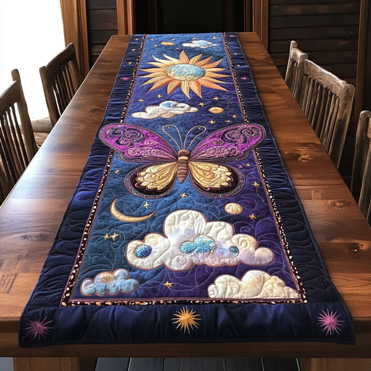 Midnight Fly CP1405024CL Quilted Table Runner