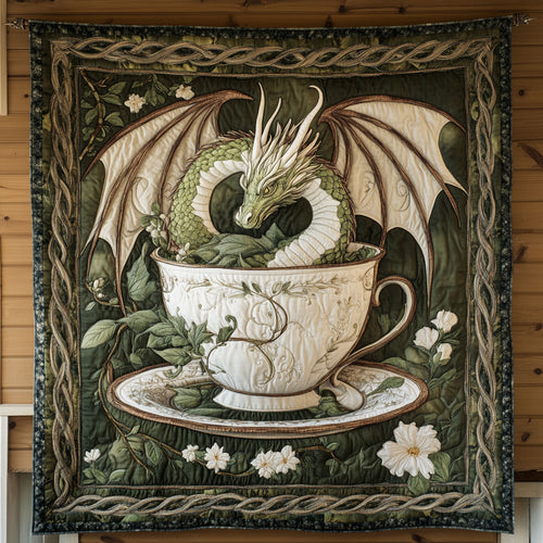 Dragon In Cup CP2605046CL Quilt