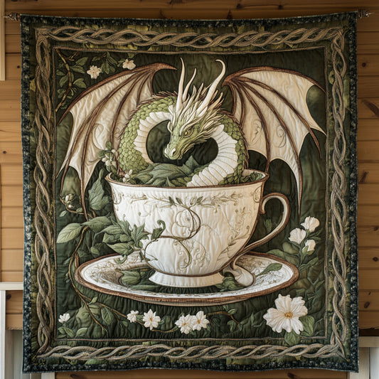 Dragon In Cup CP2605046CL Quilt