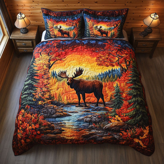 Majestic Fall Stroll WX1906021CL Duvet Cover Set