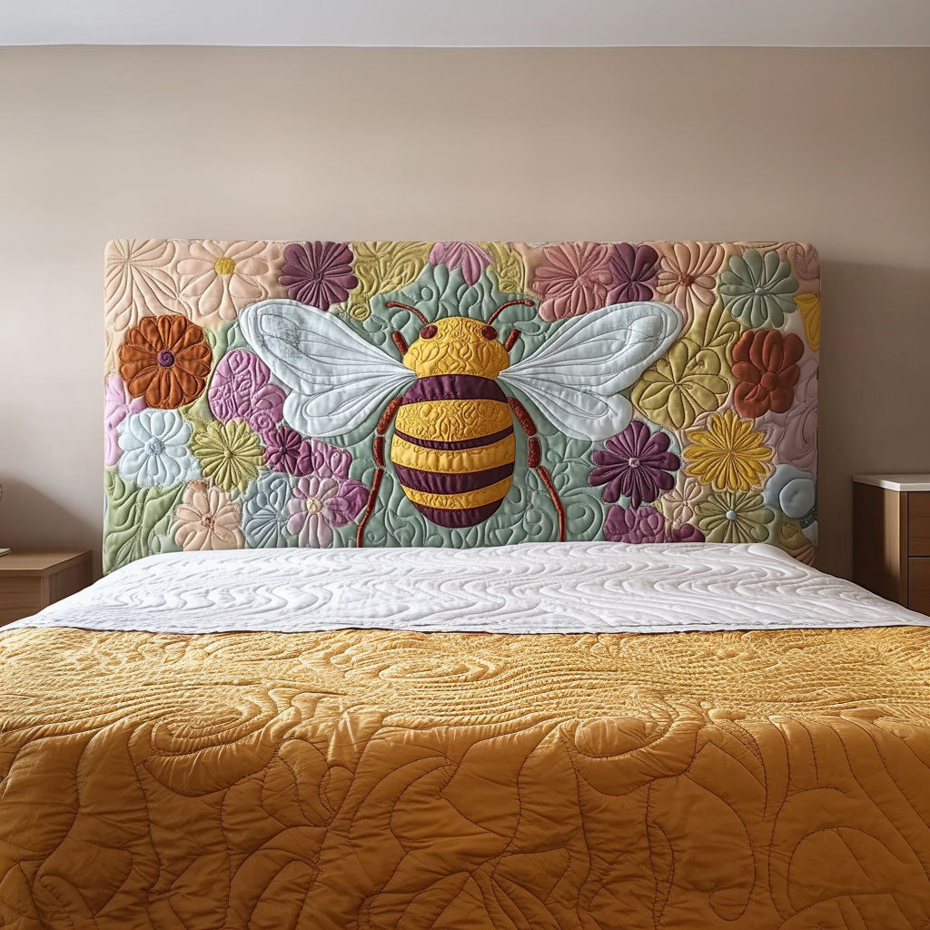 Blooming Bee QA2412007CL Quilted Headboard Slipcover