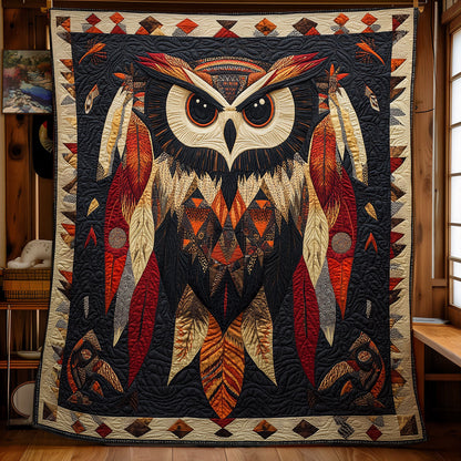 Sacred Owl Spirit WX0307072CL Quilt