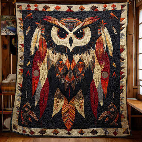 Sacred Owl Spirit WX0307072CL Quilt