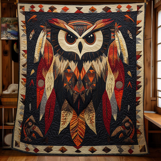 Sacred Owl Spirit WX0307072CL Quilt