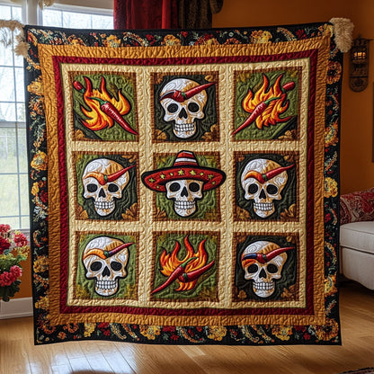 Mystic Skull WN0609066CL Quilt