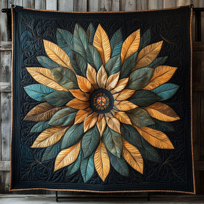 Native American Flower WJ0111012CL Quilt