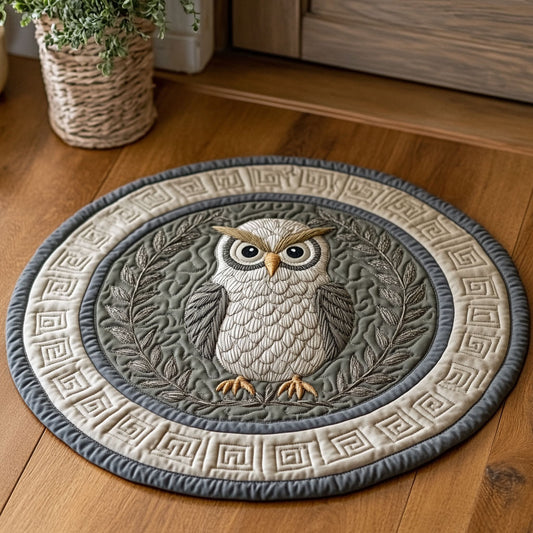 Silver Owl CP160715CL Quilted Round Mat