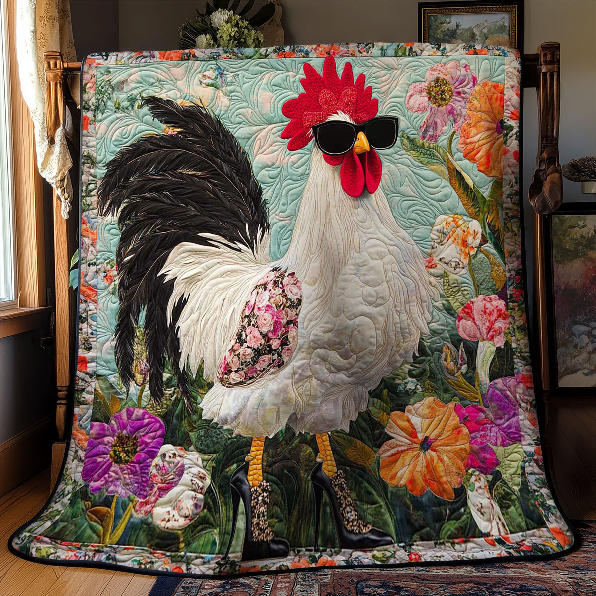 Chic Chicken WN1303085CL Quilt