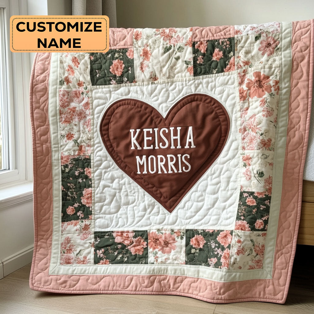 Lulla Rose CP1807046CL Personalized Baby Quilt