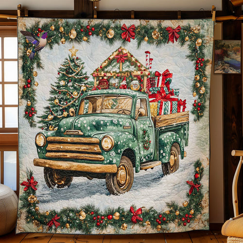 Christmas Cheer Truck WN2012026CL Quilt