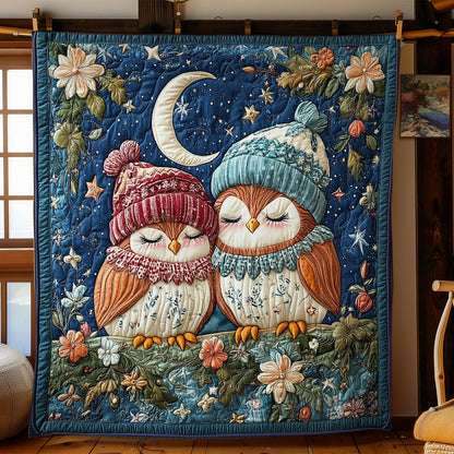 Couple Owl WY2201057CL Quilt