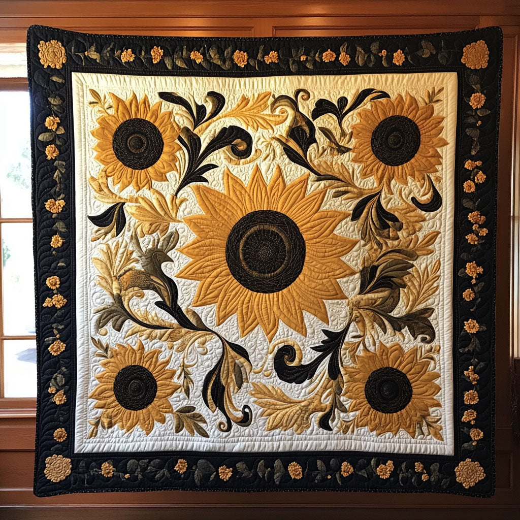 Sunflower CW0207043CL Quilt
