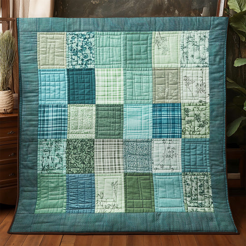 Spring Forest Patch WX1906043CL Quilt