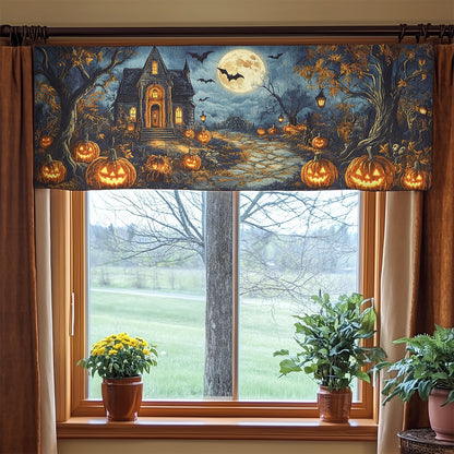 Pumpkin Lane WN2207072CL Quilted Valance