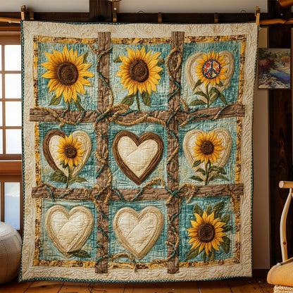 Golden Heart WN2211015CL Quilt