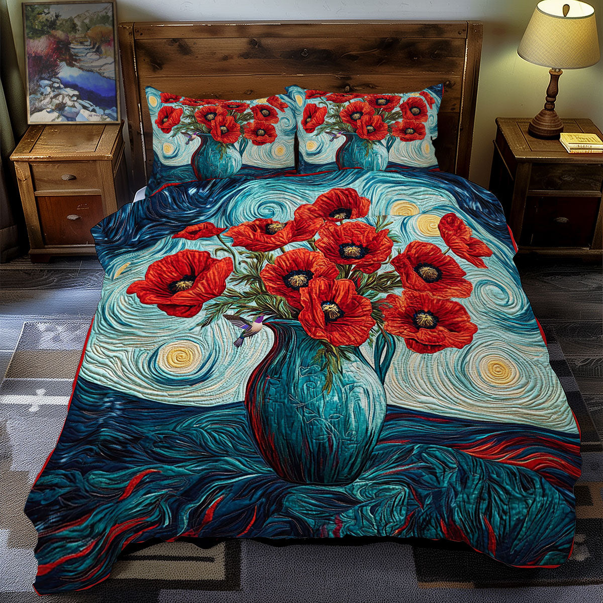 Flower Vase WY2412020CL Duvet Cover Set