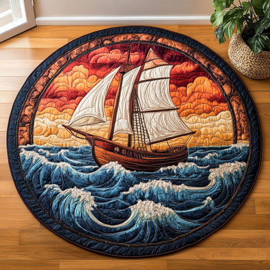 Drift into Dream CM2204031CL Quilted Round Mat