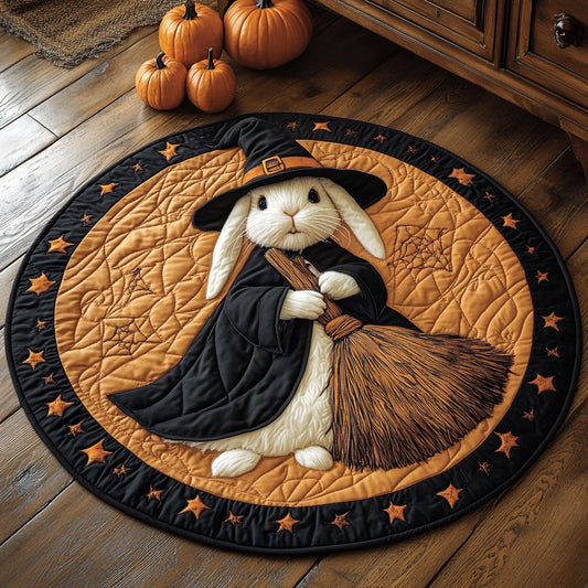 Witchling Bunny CP0410055CL Quilted Round Mat