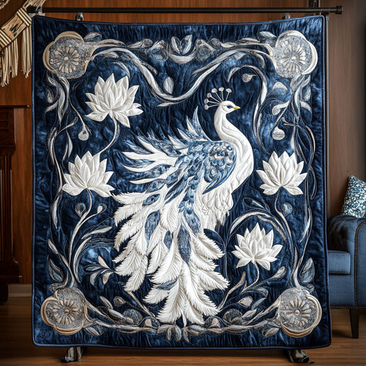 Blue Lotus Majesty WY2607039CL Quilt