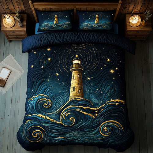 Stormwatch Lighthouse WY0804066CL Duvet Cover Set